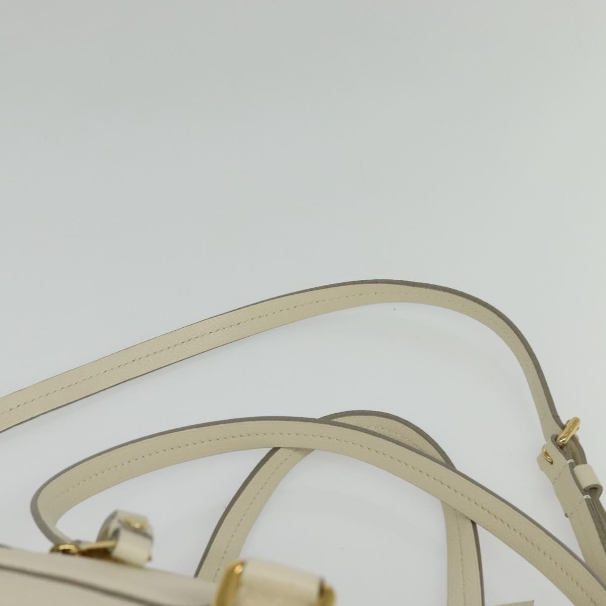 Louis Vuitton Lumineuse Handbag Monogram Empreinte Leather, WHITE, LEATHER, Handbag