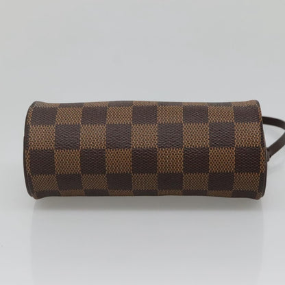 Louis Vuitton Papillon Pochette Damier, BROWN, CANVAS, Handbag