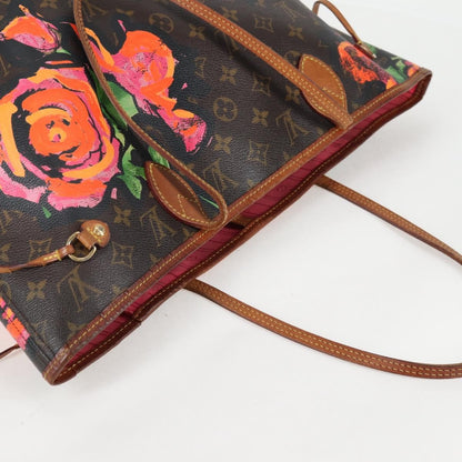 Louis Vuitton Neverfull NM Tote Limited edition printed canvas, BROWN, CANVAS, Tote bag