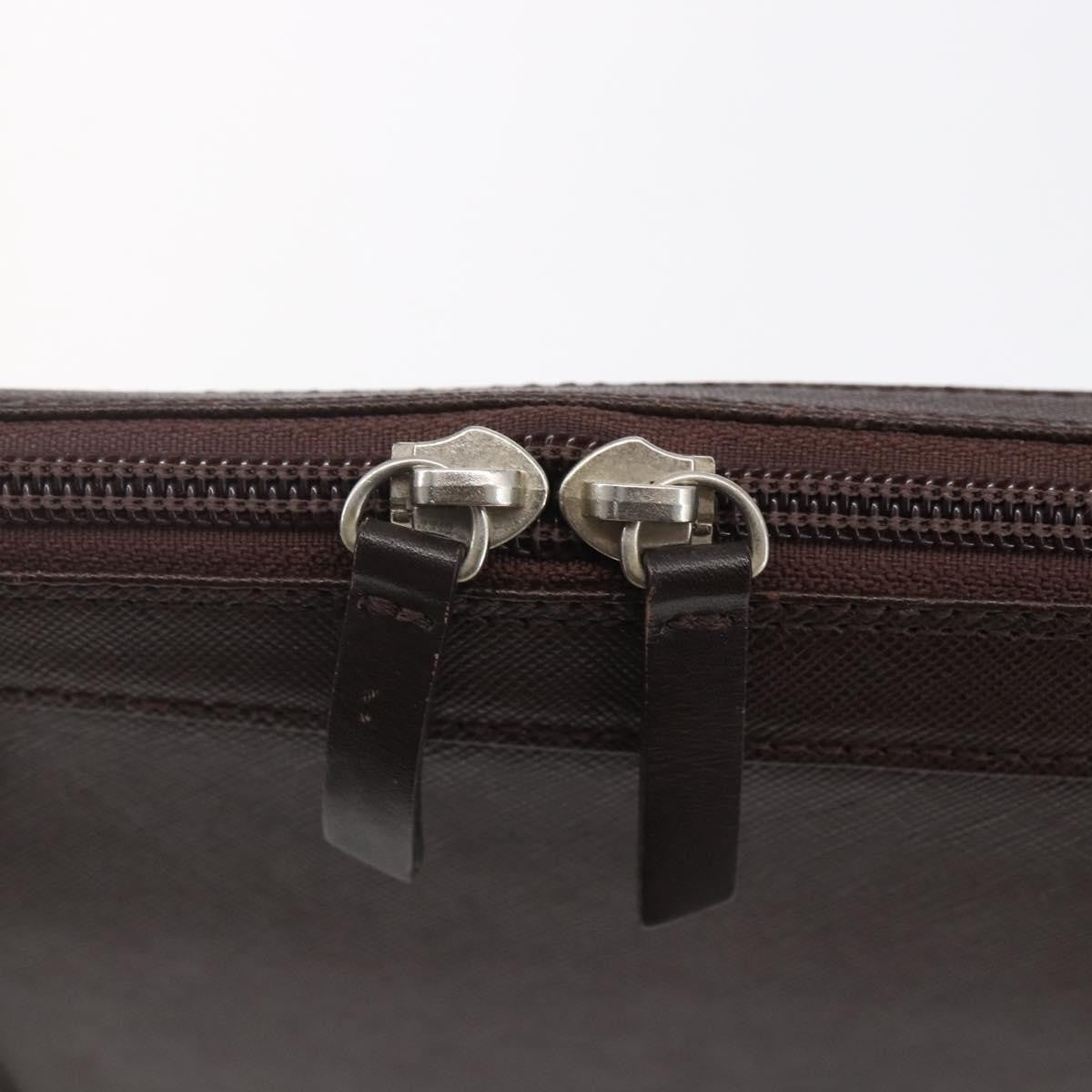 Burberry Vintage Handbag Leather, BROWN, LEATHER, Handbag