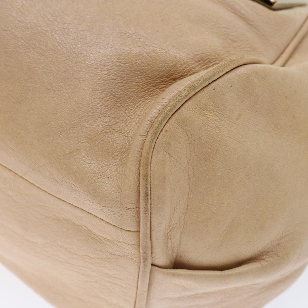 Chloe Ethel Tote Leather, BEIGE, LEATHER, Tote bag