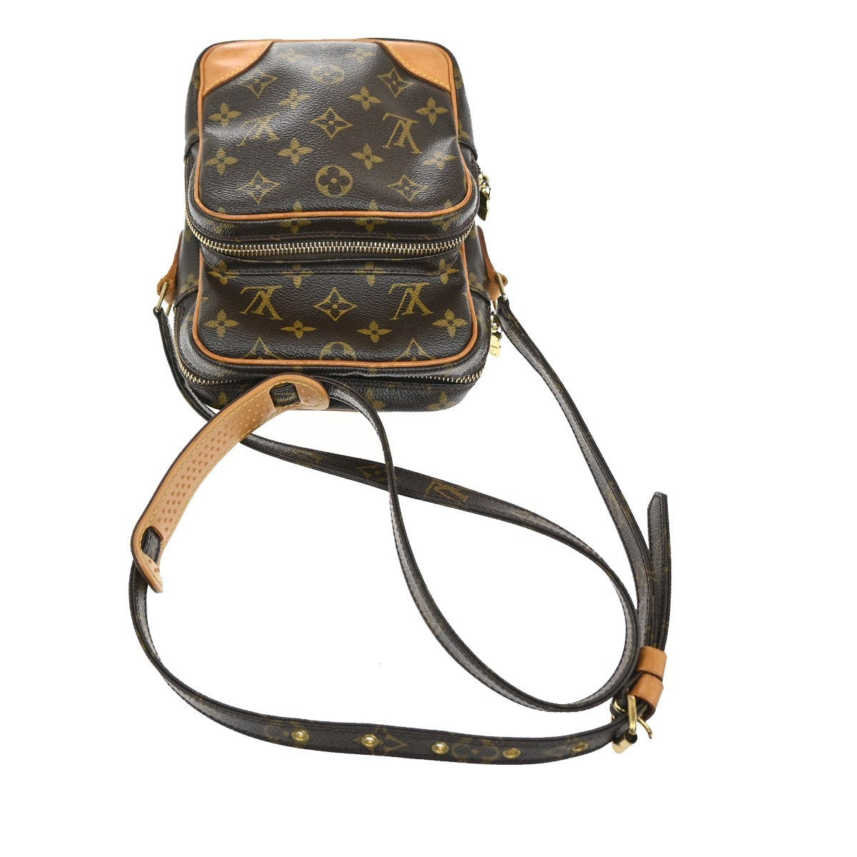 Louis Vuitton Amazone Bag Monogram Canvas, BROWN, CANVAS, Shoulder bag