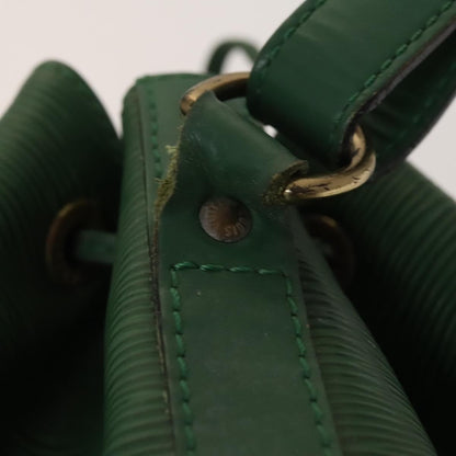 Louis Vuitton Petit Noe Handbag Epi Leather, GREEN, LEATHER, Shoulder bag