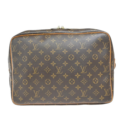 Louis Vuitton Reporter Bag Monogram Canvas, BROWN, CANVAS, Crossbody bag