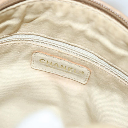 Chanel Vintage Wild Stitch Zip Shoulder Bag Quilted Lambskin, BROWN, LEATHER, Shoulder bag