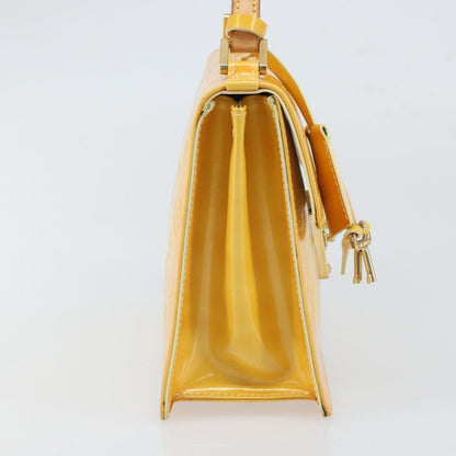 Louis Vuitton Spring Street NM Handbag Patent leather, YELLOW, PATENT_LEATHER, Handbag