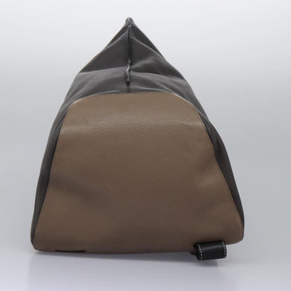 Loewe Anton Sling Bag Leather, Gray, Leather, Backpack
