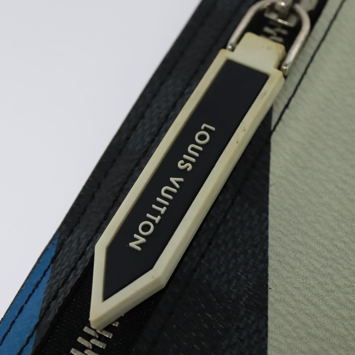 Louis Vuitton Pochette Phone Damier Graphite Canvas, GRAY, CANVAS, Shoulder bag