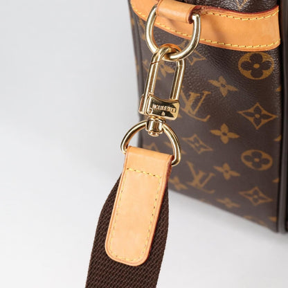 Louis Vuitton Icare Laptop Bag Monogram Canvas, BROWN, CANVAS, Briefcase