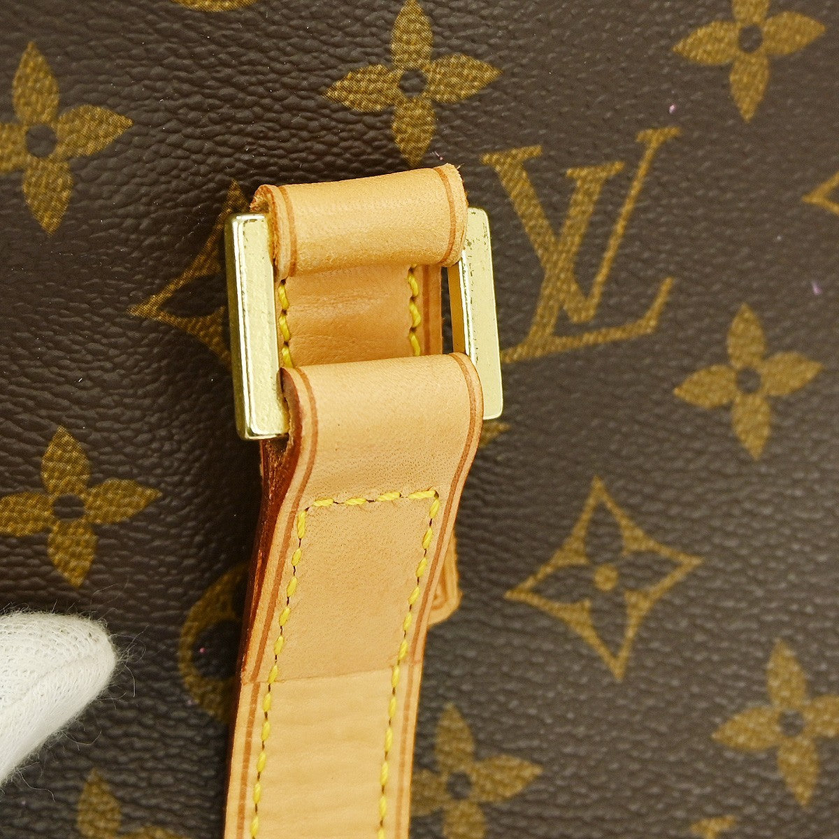 Louis Vuitton Cabas Piano Monogram Canvas, BROWN, CANVAS, Tote bag