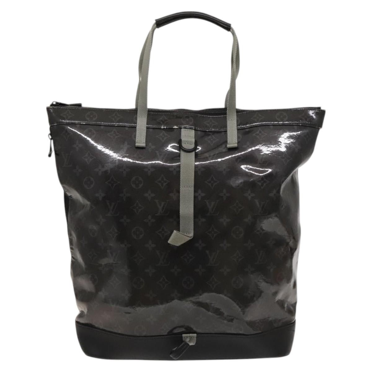 Louis Vuitton Zipped Tote Limited Edition Monogram Eclipse Glaze Canvas, BLACK, CANVAS, Backpack