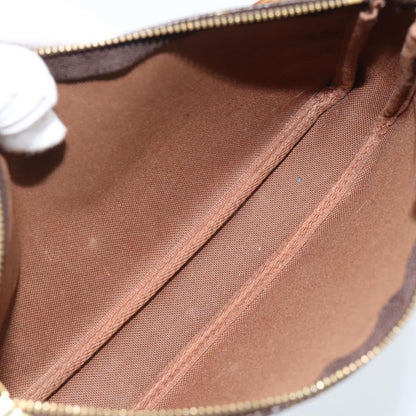 Louis Vuitton Pochette Accessoires NM Monogram Canvas, Brown, Canvas, Clutch