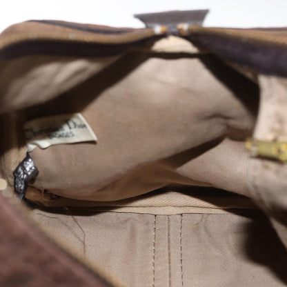 Christian Dior Vintage Trotter Boston Bag Canvas, BROWN, CANVAS, Travel bag