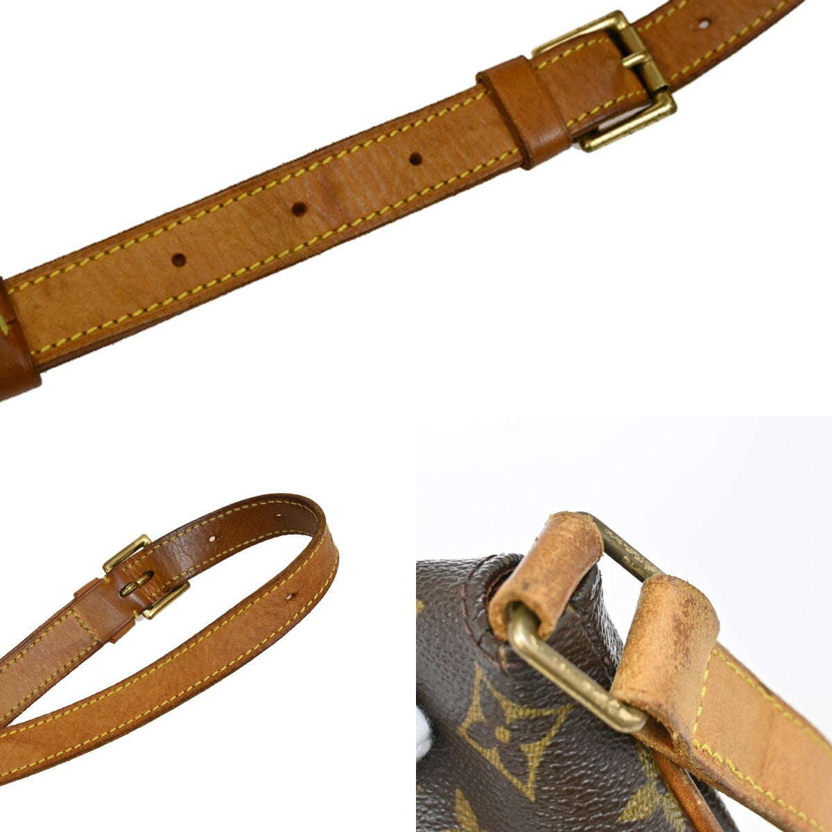 Louis Vuitton Musette Handbag Monogram Canvas, BROWN, CANVAS, Shoulder bag