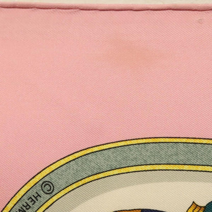 Hermes Carré 90 Silk multicolor, PINK, SILK, Scarve & shawl