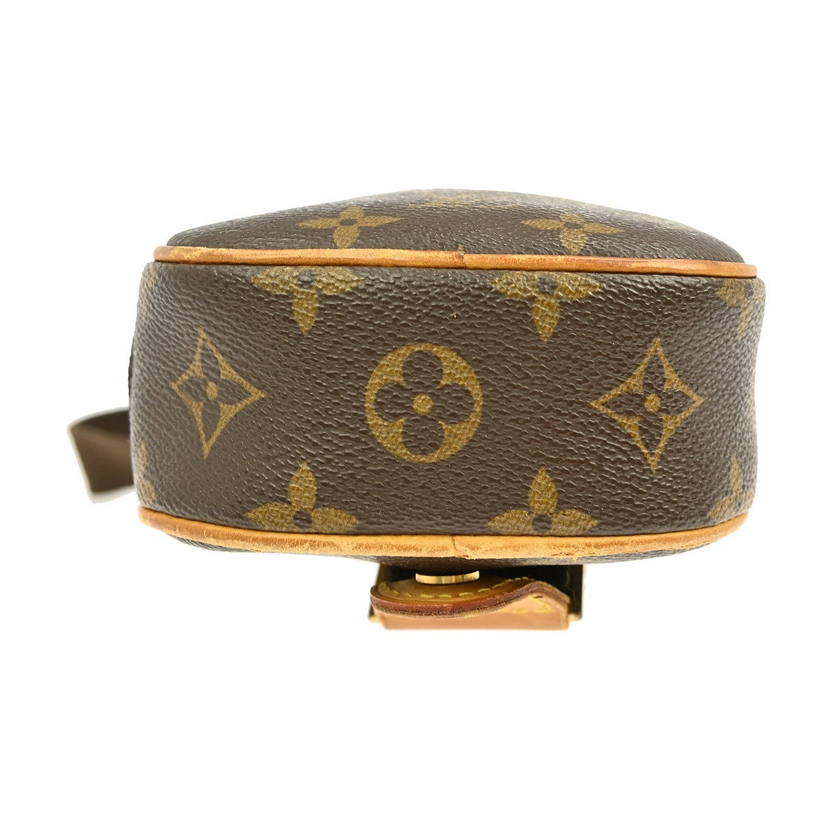 Louis Vuitton Pochette Gange Monogram Canvas, BROWN, CANVAS, Clutche & pouche