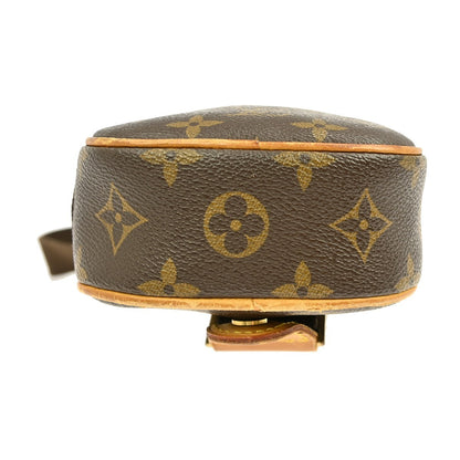 Louis Vuitton Pochette Gange Monogram Canvas, BROWN, CANVAS, Clutche & pouche