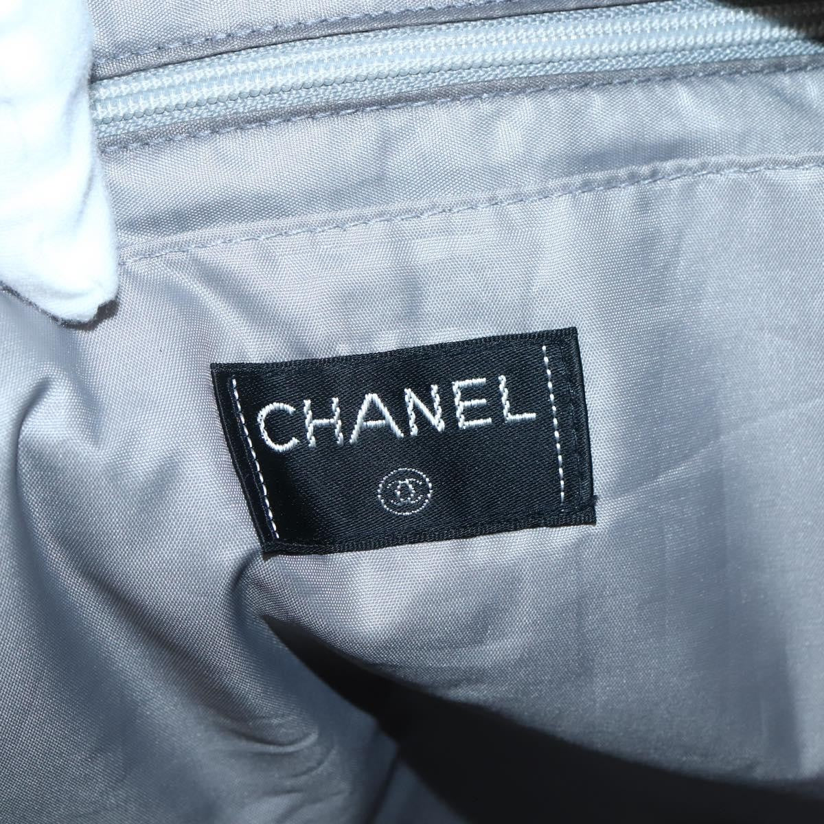 Chanel Sport Line Tote bag Nylon, Gray, Nylon, Tote Bag