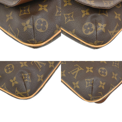 Louis Vuitton Musette Salsa Handbag Monogram Canvas, Brown, Leather, Shoulder Bag