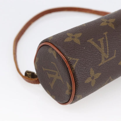 Louis Vuitton Papillon Pochette Monogram Canvas, BROWN, CANVAS, Clutche & pouche
