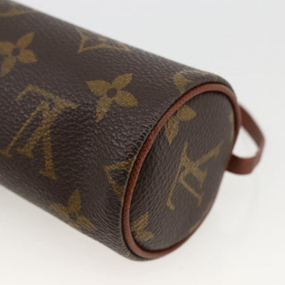Louis Vuitton Papillon Pochette Monogram Canvas, BROWN, CANVAS, Clutche & pouche