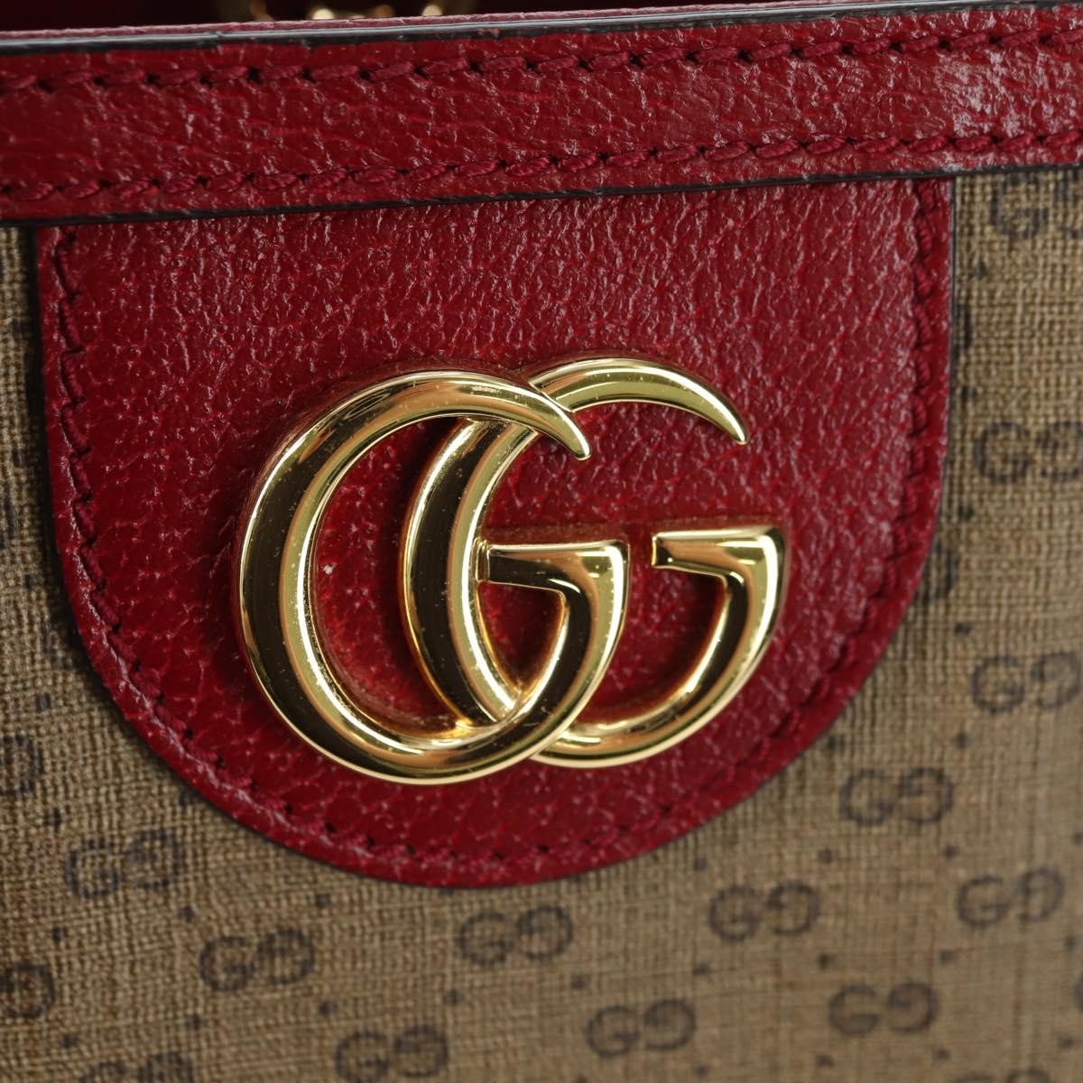 Gucci Doraemon Tote Printed Mini GG Coated Canvas, Beige, Canvas, Tote Bag