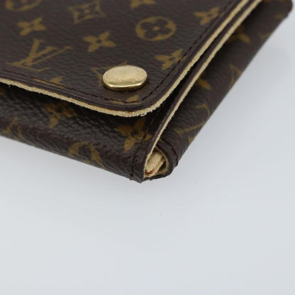 Louis Vuitton CASE JEWELRY BOX Canvas, BROWN, CANVAS, Wallets