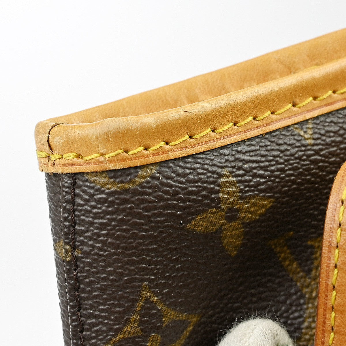 Louis Vuitton Petit Bucket Bag Monogram Canvas, Brown, Canvas, Tote Bag
