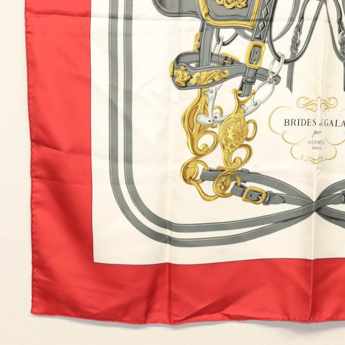 Hermes Carré 90 Silk multicolor, RED, SILK, Scarve & shawl