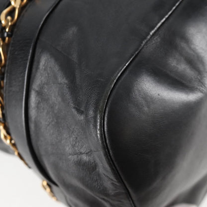 Chloe Vintage Tote bag Leather, BLACK, LEATHER, Tote bag
