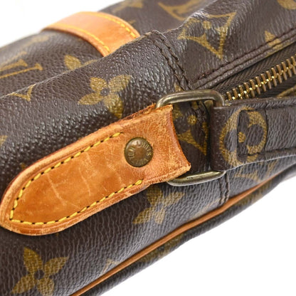 Louis Vuitton Danube Handbag Monogram Canvas, Brown, Canvas, Shoulder Bag
