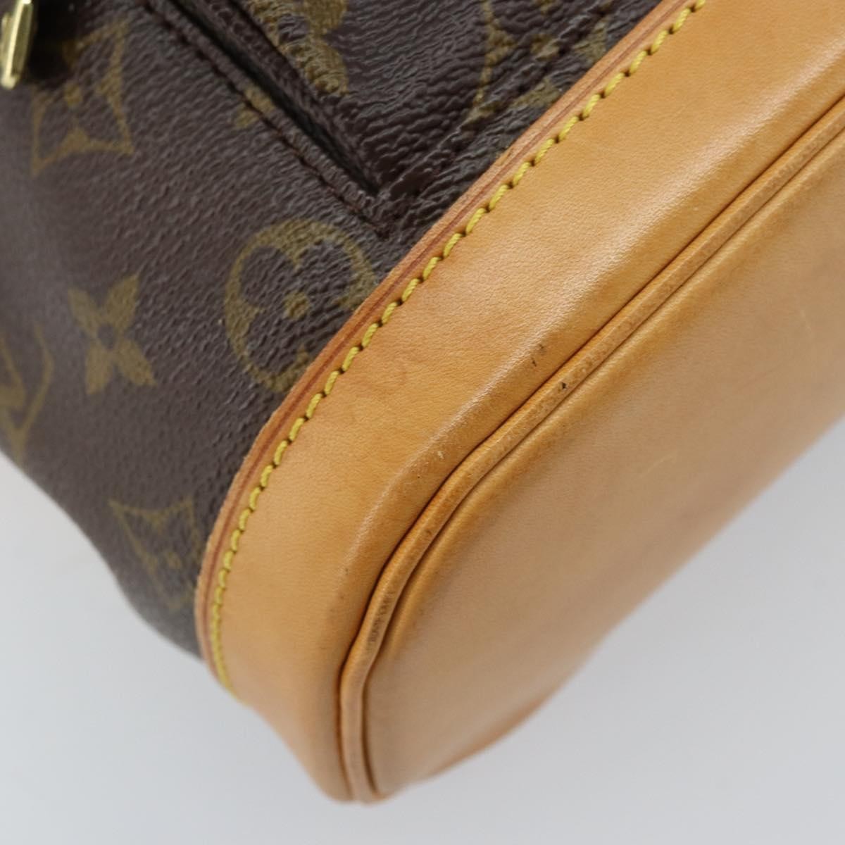 Louis Vuitton Vintage Montsouris Backpack Monogram Canvas, Brown, Canvas, Handbag