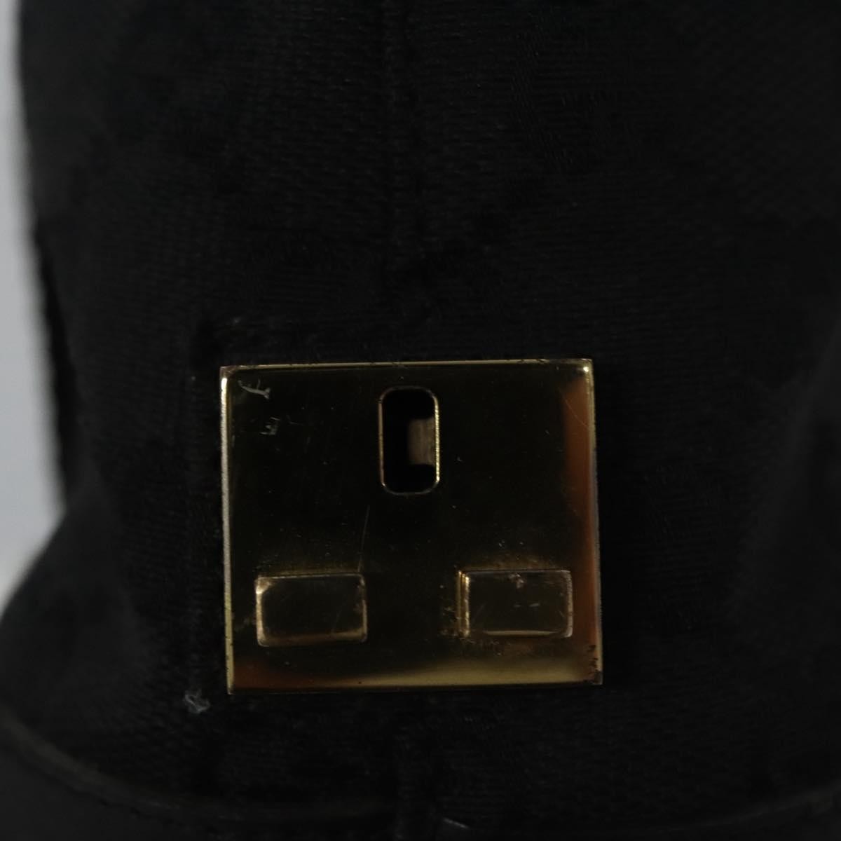 Gucci GG Canvas Bag Canvas, BLACK, CANVAS, Handbag