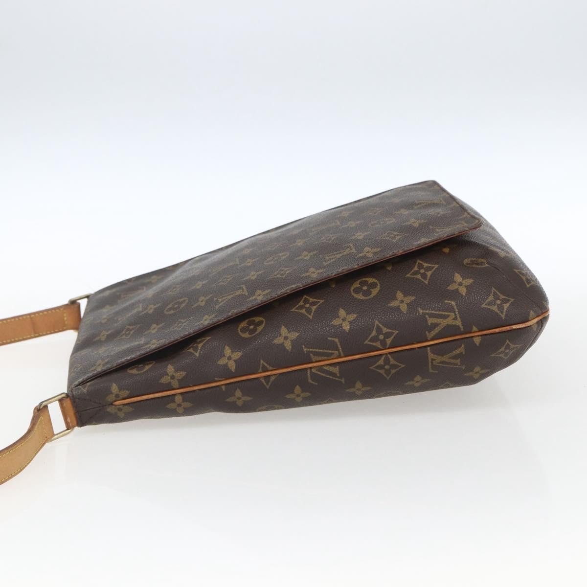 Louis Vuitton Musette Salsa Handbag Monogram Canvas, BROWN, CANVAS, Shoulder bag