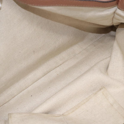 Gucci Bella Tote GG Canvas with Leather, BEIGE, CANVAS, Tote bag