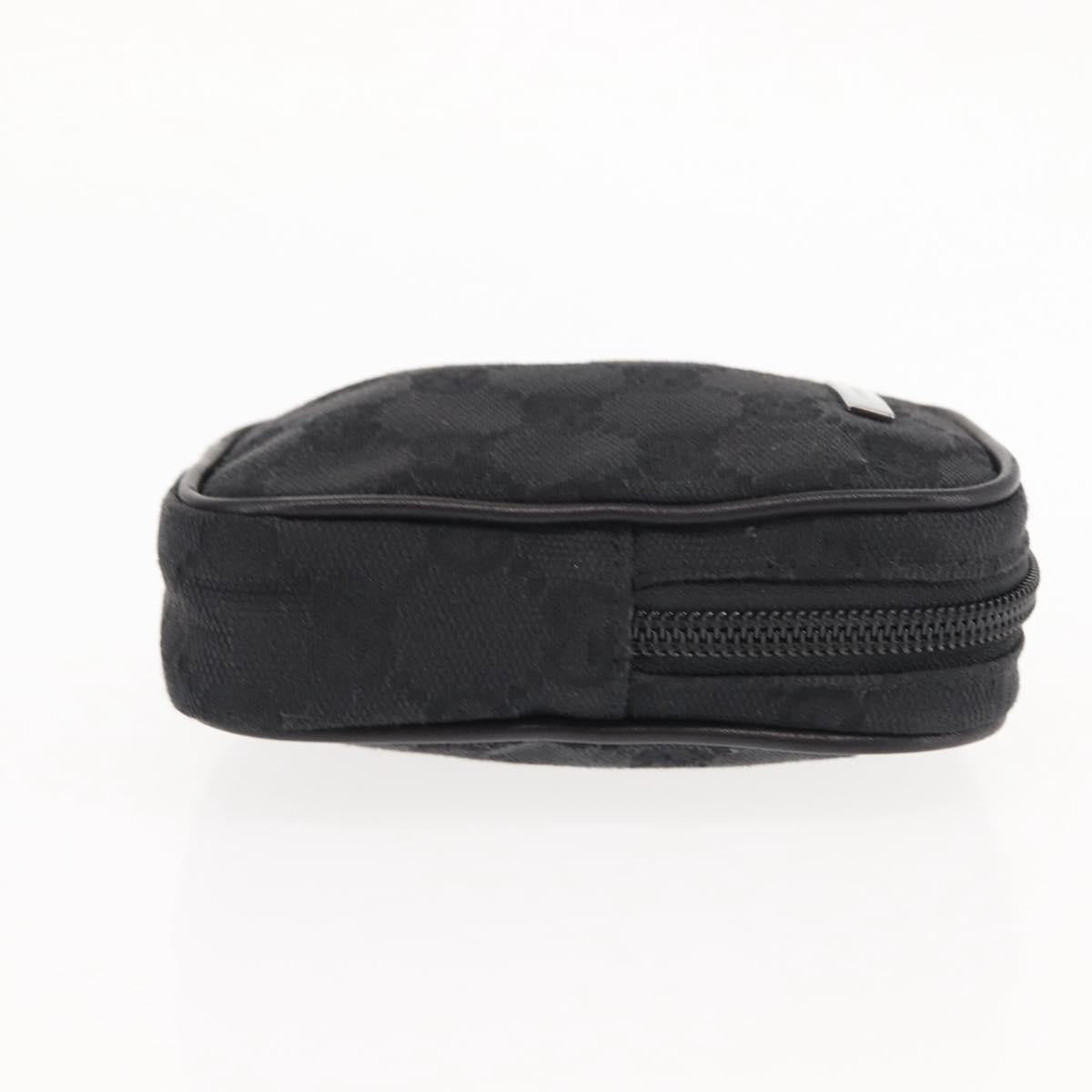 Gucci GG canvas pouch Canvas, BLACK, CANVAS, Clutche & pouche