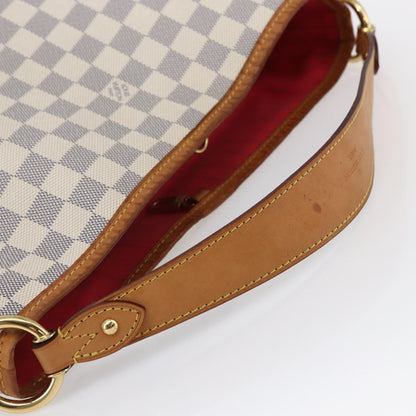 Louis Vuitton Delightful NM Handbag Damier, WHITE, CANVAS, Handbag