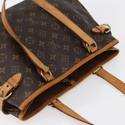 Louis Vuitton Batignolles Handbag Monogram Canvas, BROWN, CANVAS, Tote bag