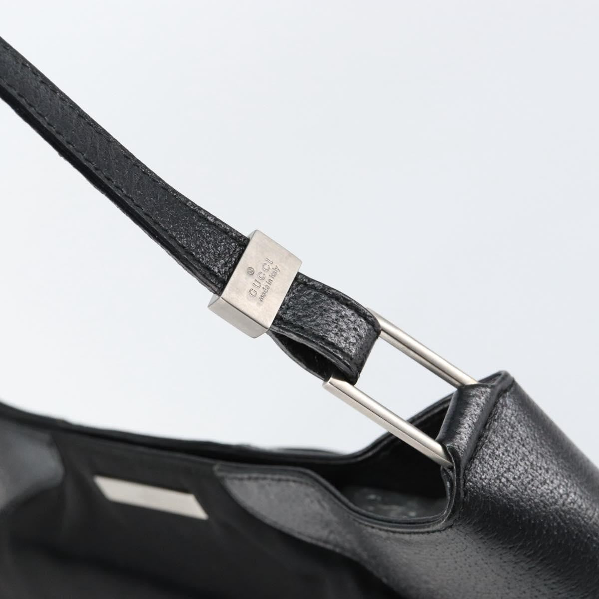 Gucci Vintage Shoulder Bag Nylon, BLACK, NYLON, Shoulder bag