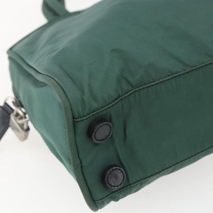 Prada Vintage Handbag Tessuto, GREEN, NYLON, Handbag