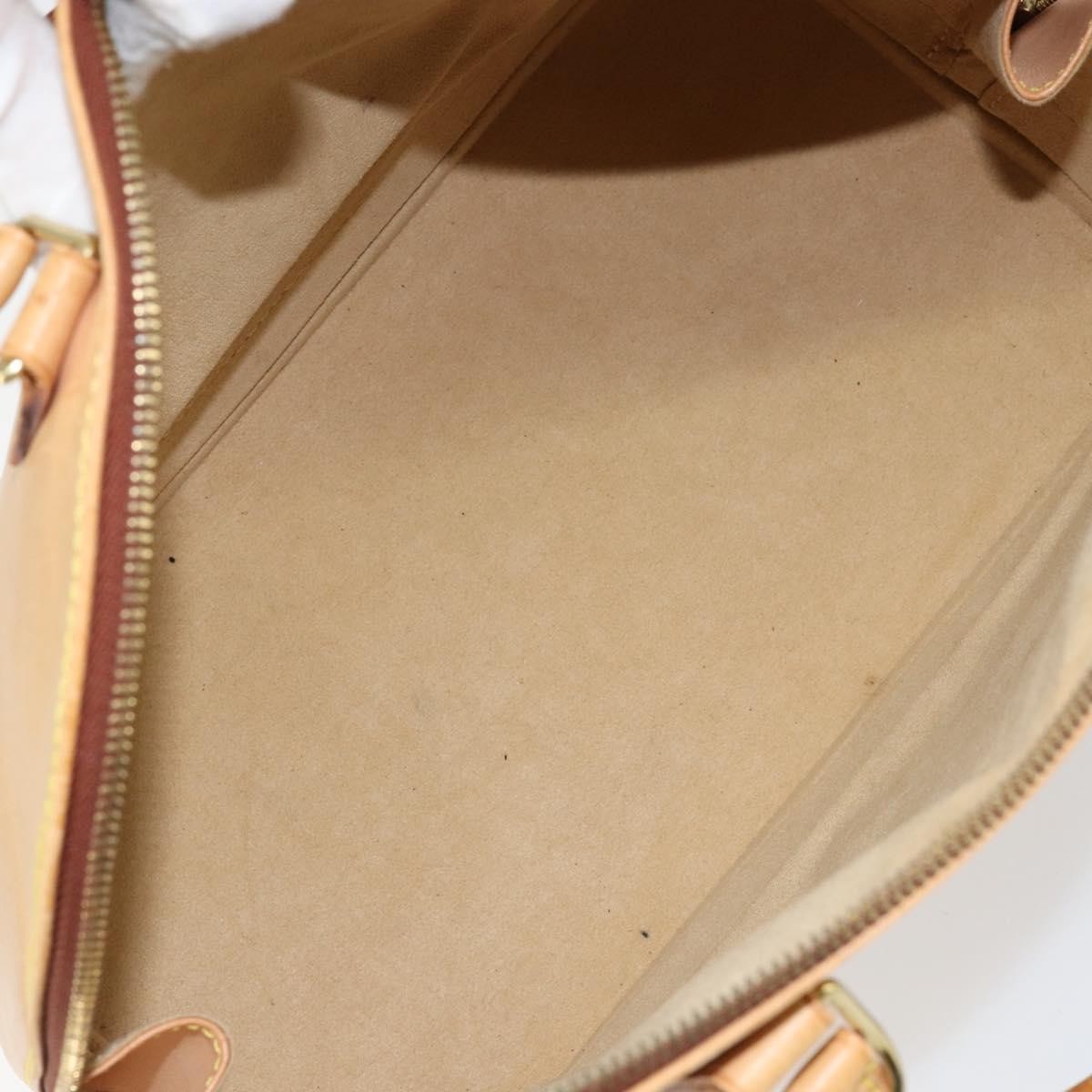 Louis Vuitton Alma Handbag Nomade Leather, BEIGE, LEATHER, Handbag