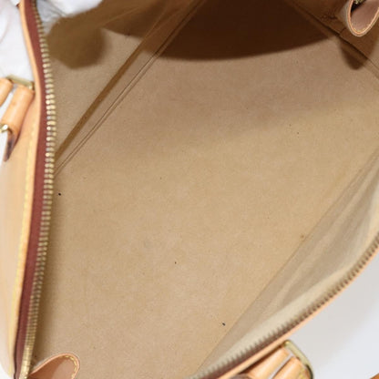 Louis Vuitton Alma Handbag Nomade Leather, BEIGE, LEATHER, Handbag
