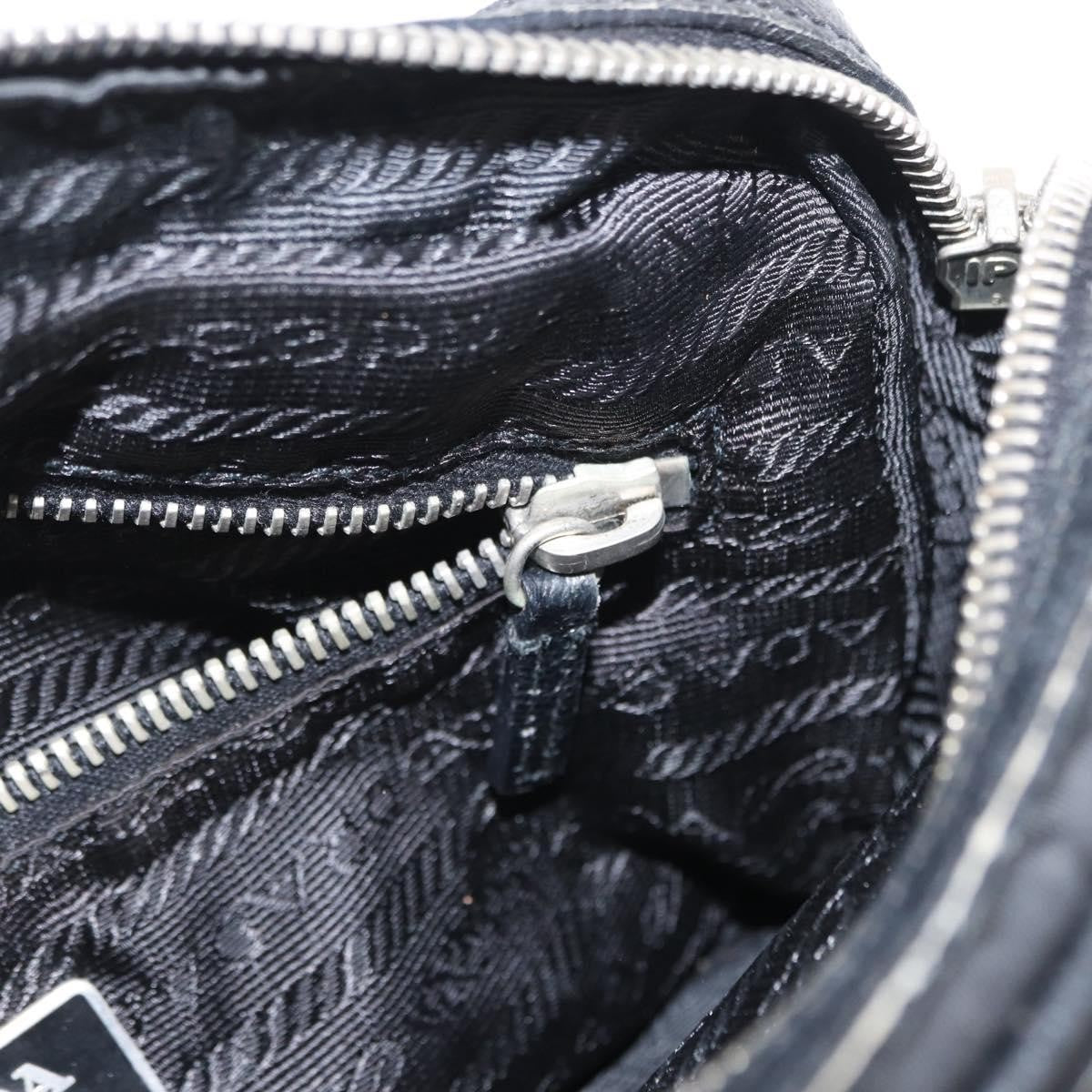 Prada Vintage Shoulder Bag Tessuto, BLACK, NYLON, Shoulder bag