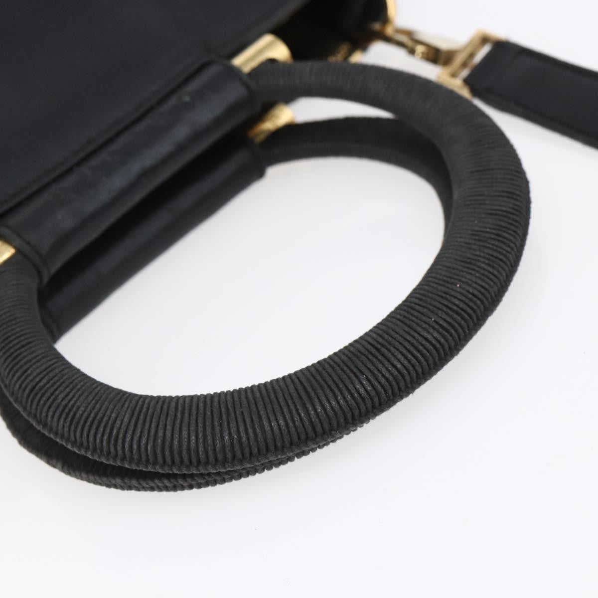Celine Handbag Leather, BLACK, LEATHER, Handbag
