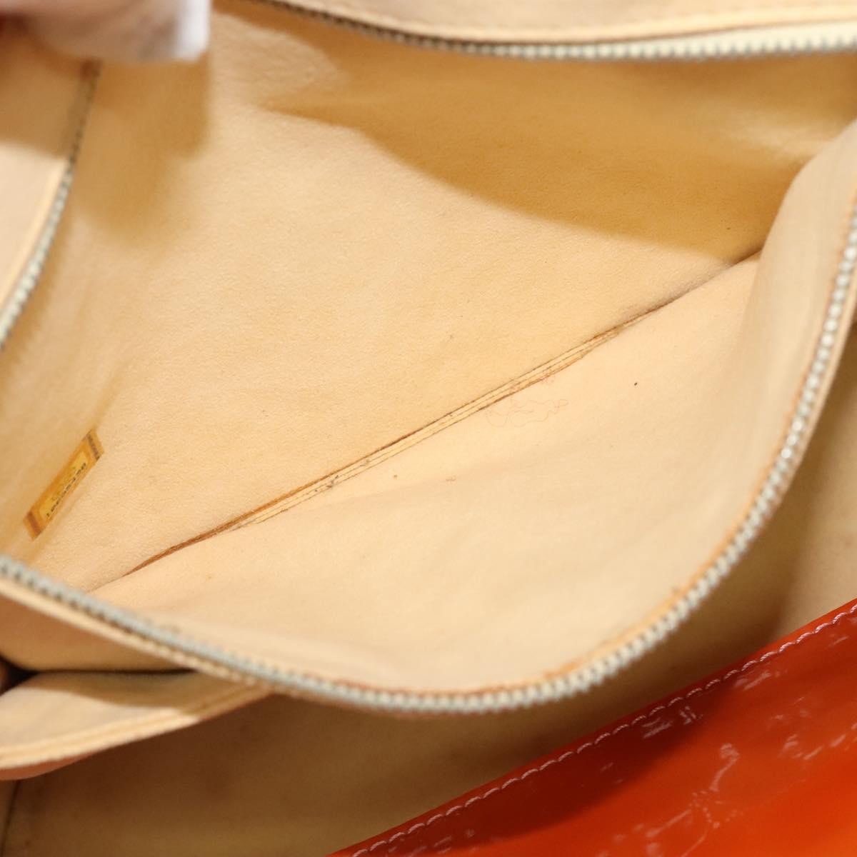 Chanel CC No.5 Shopping Tote Perforated Patent, ORANGE, PATENT_LEATHER, Handbag