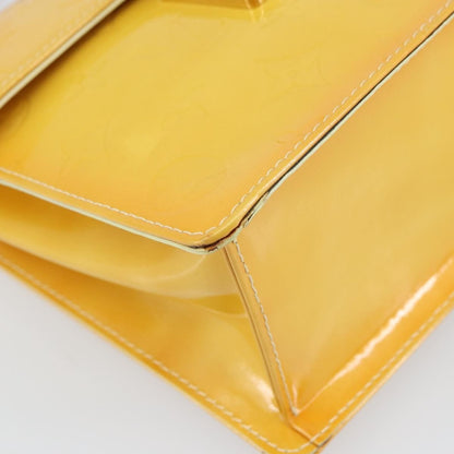 Louis Vuitton Spring Street NM Handbag Patent leather, YELLOW, PATENT_LEATHER, Handbag