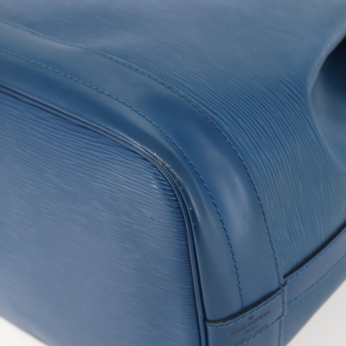 Louis Vuitton Noe Handbag Epi Leather, BLUE, LEATHER, Shoulder bag