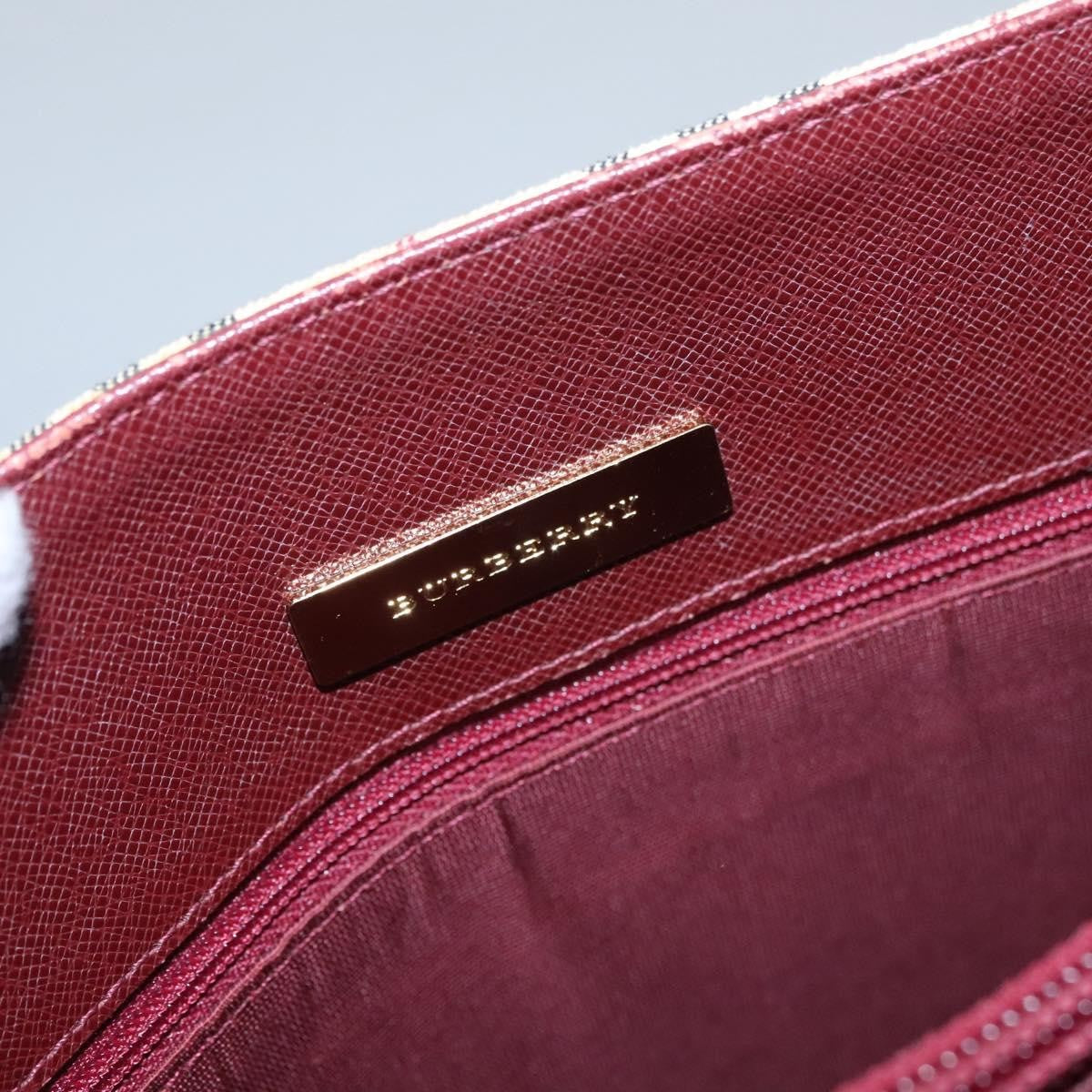 Burberry Nova Check Tote Canvas and Leather, BEIGE, CANVAS, Tote bag