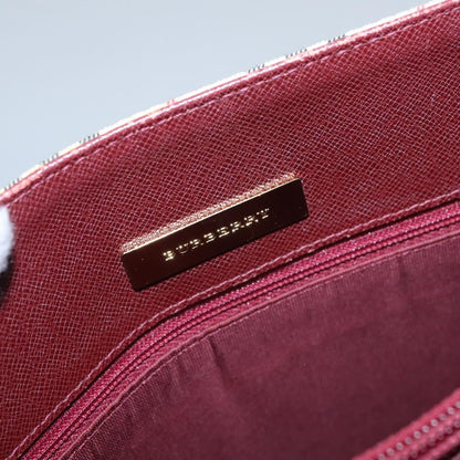 Burberry Nova Check Tote Canvas and Leather, BEIGE, CANVAS, Tote bag