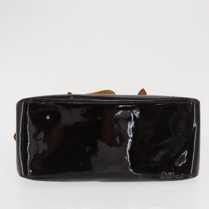 Louis Vuitton Rosewood Avenue Handbag Monogram Vernis, BURGUNDY, PATENT_LEATHER, Handbag